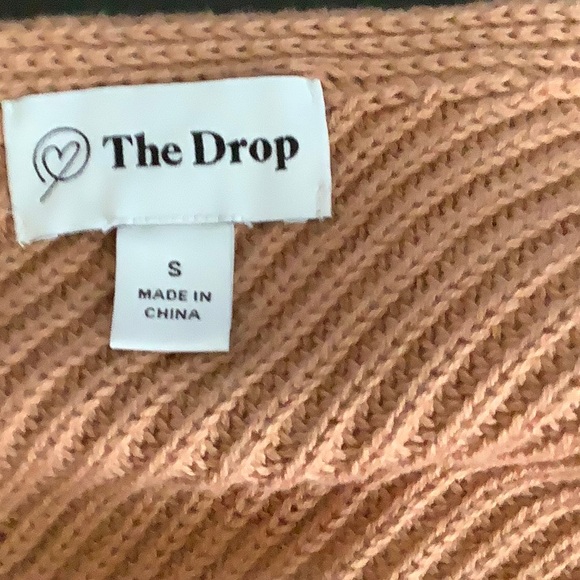 CT1910 The Drop Camel Color Sweater Tank Top S - Picture 5 of 5